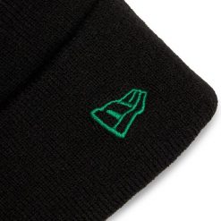 Czapka New Era. Czarne czapki i kapelusze męskie New Era, na zimę, bez wzorów. Za 149.99 zł.