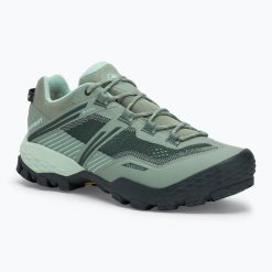 Buty trekkingowe damskie Mammut Ducan II Low GTX. Zielone obuwie sportowe damskie Mammut, trekkingowe. Za 769.99 zł.