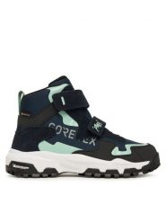 Primigi Śniegowce GORE-TEX 8936233 S Granatowy. Niebieskie buty zimowe dziewczęce Primigi, z gore-texu, bez zapięcia. Za 509.99 zł.