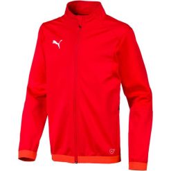 Kurtka dla dzieci Puma Liga Training Jacket Jr. Czerwone bluzy dla chłopców Puma, bez wzorów, bez ramiączek, bez kaptura. Za 290.00 zł.
