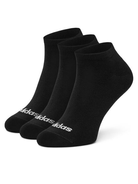 Adidas Skarpety krótkie IC1299 3-PACK Czarny. Czarne skarpety damskie Adidas, bez wzorów, z bawełny. Za 44.99 zł.
