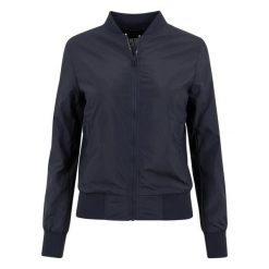 Parka damska Urban Classic bomber light. Czarne parki damskie Urban Classics, l, bez wzorów, z poliesteru, klasyczne, bez kaptura. Za 174.35 zł.