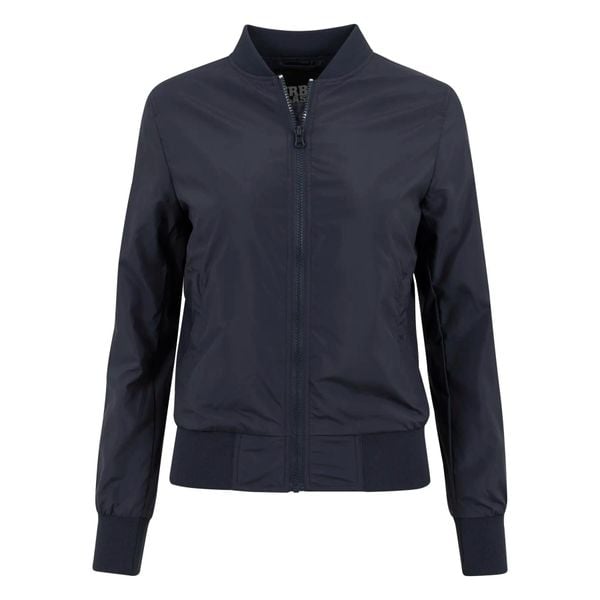 Parka damska Urban Classic bomber light. Czarne parki damskie Urban Classics, l, bez wzorów, z poliesteru, klasyczne, bez kaptura. Za 173.65 zł.