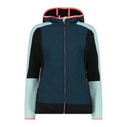 Bluza damska turystyczna CMP 34M2826. Zielone bluzy sportowe damskie CMP, m, bez wzorów, bez kaptura, trekkingowe. Za 508.50 zł.