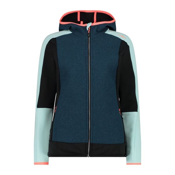 Bluza damska turystyczna CMP 34M2826. Zielone bluzy sportowe damskie CMP, m, bez wzorów, bez kaptura, trekkingowe. Za 508.50 zł.