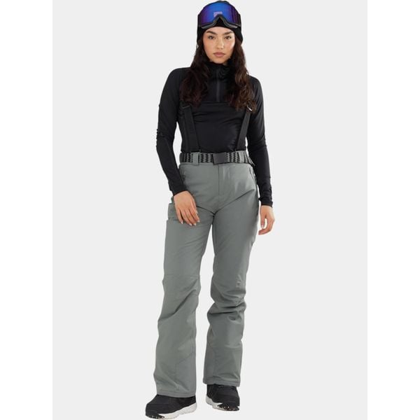 Spodnie Narciarskie Damskie Fundango Morta. Zielone spodnie dresowe damskie Fundango, na zimę, bez wzorów, z dresówki, sportowe, narciarskie. W wyprzedaży za 499.00 zł.