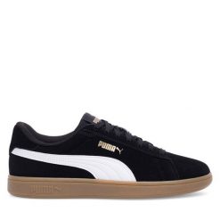 Sneakersy Puma. Czarne trampki i tenisówki chłopięce Puma, bez wzorów, bez zapięcia. Za 179.99 zł.