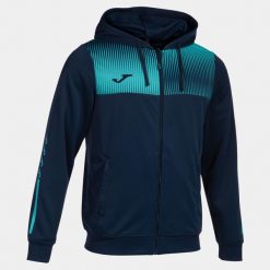 Bluza dresowa z kapturem Joma Eco Supernova. Niebieskie bluzy męskie Joma, m, bez wzorów, z dresówki, z kapturem. Za 179.60 zł.