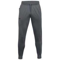 Spodnie sportowe męskie Under Armour Fleece Jagger Pant. Szare spodnie sportowe męskie Under Armour, m, bez wzorów. Za 259.00 zł.