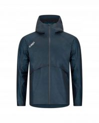 Męska kurtka sportowa do biegania przeciwdeszczowa Pro Run 3L CEP. Niebieskie kurtki męskie CEP, na zimę, l, bez wzorów, z materiału, do biegania. Za 1,499.00 zł.
