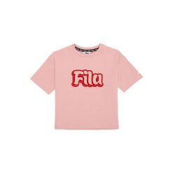 Koszulka dla dziewczynki Fila Molini. Czerwone t-shirty i topy dla dziewczynek Fila, bez wzorów, z dzianiny, bez ramiączek. Za 139.50 zł.