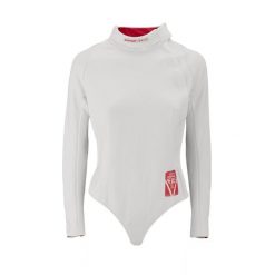 Bluza do szermierki dla praworęcznych 800N damska. Białe bluzy damskie FENC'IT, m, bez wzorów, z materiału, bez kaptura. W wyprzedaży za 599.99 zł.