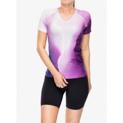 Koszulka biegowa damska Compressport Performance S/S T-Shirt. Fioletowe koszulki sportowe damskie Compressport, s, bez wzorów, bez kołnierzyka, bez ramiączek. Za 207.99 zł.
