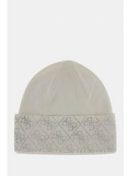 Guess Kapelusz 179540 Biały. Białe czapki i kapelusze damskie Guess, z aplikacjami. Za 214.99 zł.