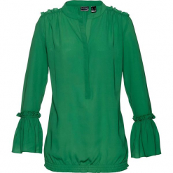 Bluzka bonprix zielony. Bluzki damskie marki bonprix. Za 74.99 zł.