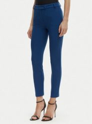 Rinascimento Spodnie materiałowe CFC0127865003 Niebieski Slim Fit. Niebieskie spodnie materiałowe damskie Rinascimento, xs, bez wzorów, z materiału. Za 399.99 zł.