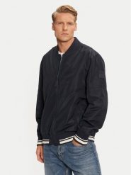 Mustang Kurtka bomber Limon 1015603 Granatowy Regular Fit. Niebieskie kurtki męskie Mustang, l, bez wzorów, z syntetyku, bez kaptura. Za 319.99 zł.