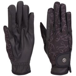 Rękawice jeździeckie Harry's Horse Paris (x6). Czarne rękawiczki dziecięce HARRYS HORSE, bez wzorów. Za 156.50 zł.