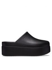 Crocs Klapki Dylan Platform Clog 209869 Czarny. Czarne klapki damskie Crocs, bez wzorów, z tworzywa sztucznego, bez obcasa. Za 299.99 zł.