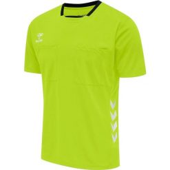 Koszulka Hummel hmlreferee chevron. Zielone koszulki sportowe męskie Hummel, na lato, m, bez wzorów, bez kołnierzyka, bez ramiączek, do piłki nożnej. Za 133.50 zł.