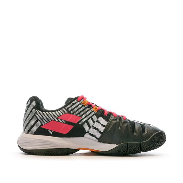 Women's Black And White Babolat Sensa 31s23757 2041. Czarne obuwie sportowe damskie BABOLAT, bez wzorów, tenisowe. W wyprzedaży za 346.25 zł.