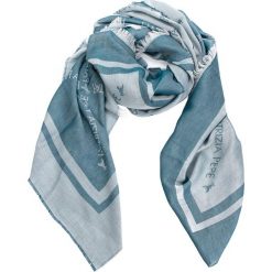 Szal PATRIZIA PEPE - 2V8420/A1TH-I2YL White/Blue. Niebieskie szaliki i chusty damskie Patrizia Pepe, z materiału. Za 589.00 zł.