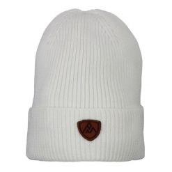 Czapka Peak Mountain Maitre. Białe czapki i kapelusze damskie Peak Mountain, na zimę, bez wzorów, sportowe. W wyprzedaży za 97.50 zł.