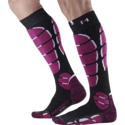Skarpetki Monnet Ski Medium. Niebieskie skarpety damskie MONNET, bez wzorów, z elastanu. Za 219.50 zł.