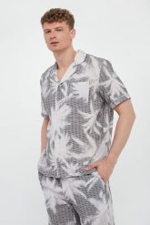 Koszula męska z krótkim rękawem LIU JO. Koszule męskie Liu Jo, m, bez wzorów, bez kołnierzyka, bez ramiączek. Za 559.00 zł.