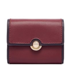 Portfel Furla. Czerwone portfele damskie Furla, bez wzorów. Za 584.99 zł.