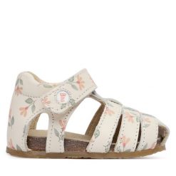 Sandały Falcotto. Brązowe sandały dziewczęce Falcotto, bez zapięcia. Za 349.99 zł.