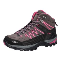 Buty damskie trekkingowe CMP Rigel wodoodporne. Czarne obuwie sportowe damskie CMP, na zimę. Za 392.01 zł.