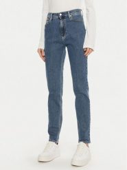 Calvin Klein Jeans Jeansy J20J224030 Niebieski Mom Fit. Niebieskie jeansy damskie Calvin Klein Jeans. Za 389.99 zł.