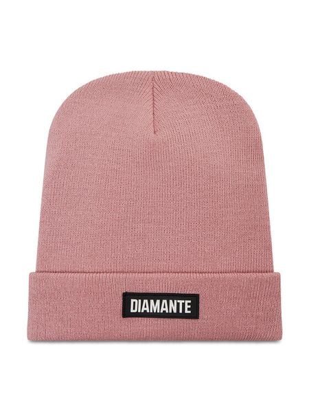 Diamante Wear Czapka 5543 Różowy. Czerwone czapki i kapelusze damskie Diamante Wear, na zimę, bez wzorów, z materiału. Za 39.99 zł.