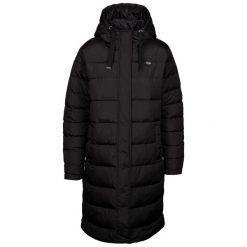 Kurtka Ocieplana Damska Leyla. Czarne kurtki damskie Trespass, xl, bez wzorów, z puchu, bez kaptura. Za 320.99 zł.