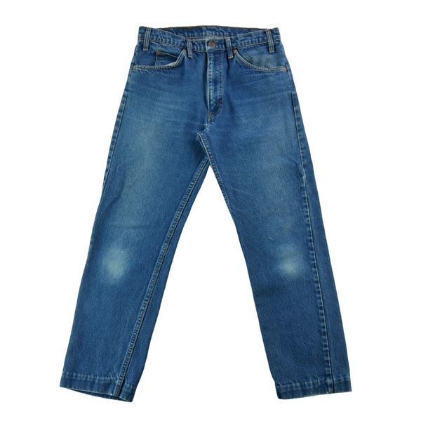 Second life - Levi Strauss jeansy męskie niebieskie - Stan dobry. Niebieskie jeansy męskie Levi's, klasyczne. Za 142.56 zł.
