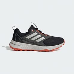 Buty Tracefinder Trail Running. Brązowe buty sportowe męskie Adidas, z materiału, bez zapięcia, do biegania. Za 299.00 zł.