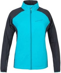 Bluza rozpinana damska Hannah Makana - scuba blue/anthracite. Niebieskie bluzy damskie Hannah, bez wzorów, bez kaptura. Za 479.38 zł.