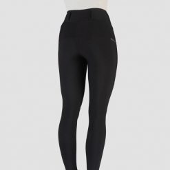 Damskie legginsy jeździeckie z pełną przyczepnością EQPRO Perfection EP. Czarne legginsy damskie Horka, bez wzorów, z dzianiny. Za 362.00 zł.