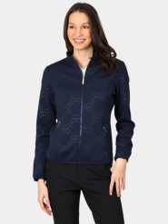 Sweter Damski Luhta Antikkala. Niebieskie swetry damskie Luhta, s, bez wzorów, z materiału, klasyczne, bez kołnierzyka, bez ramiączek, długie, bez kaptura. Za 319.00 zł.