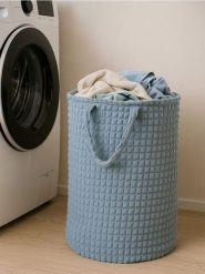 Torba do przechowywania z uchwytami - błękitny. Niebieskie torby i plecaki dziecięce Sinsay. Za 45.99 zł.