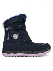 Primigi Śniegowce GORE-TEX 8883744 D Granatowy. Niebieskie buty zimowe dziewczęce Primigi, z gore-texu, bez zapięcia. Za 489.99 zł.