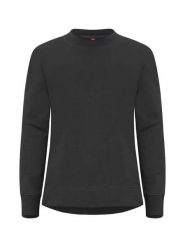 Clique Bluza Miami PRO Roundneck Women – French Terry, odporna na piling. Czarne bluzy damskie CLIQUE, m, bez wzorów, z bawełny, bez kaptura. Za 183.24 zł.