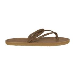 Japonki damskie Protest Prthumble. Brązowe klapki damskie Protest, bez wzorów, eleganckie, bez obcasa. Za 159.99 zł.