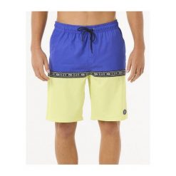 Spodenki surfingowe męskie Rip Curl Raw Energy Split Volley Niebieski. Niebieskie kąpielówki męskie Rip Curl, m, bez wzorów. Za 175.00 zł.