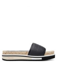 Pollini Espadryle SA28295G0MTN100A Czarny. Czarne espadryle damskie Pollini, bez wzorów, z tworzywa sztucznego, bez obcasa, bez zapięcia. Za 799.99 zł.