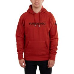 Bluza męska Fundango Dixon z kapturem. Brązowe bluzy męskie Fundango, m, bez wzorów, z kapturem. Za 199.90 zł.