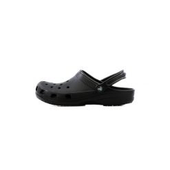 Buty do chodzenia Crocs Classic Unisex. Czarne obuwie sportowe damskie Crocs, bez wzorów, z materiału, do pływania. Za 279.99 zł.