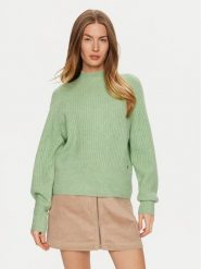 Pepe Jeans Sweter Irma Perkins PL702191 Zielony Regular Fit. Zielone swetry damskie Pepe Jeans, m, bez wzorów, z jeansu, bez kołnierzyka, bez ramiączek, bez kaptura. Za 259.99 zł.