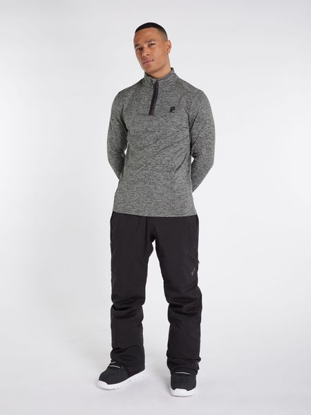 Bluza męska Protest WILL 1/4 zip top. Szare bluzy męskie Protest, m, bez wzorów, z materiału, bez kaptura. Za 139.90 zł.